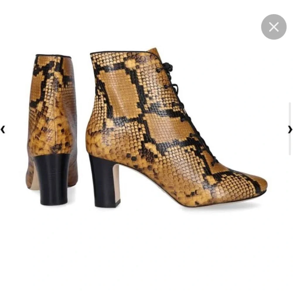 Tory Burch Vienna 70mm Lace-Up Booties